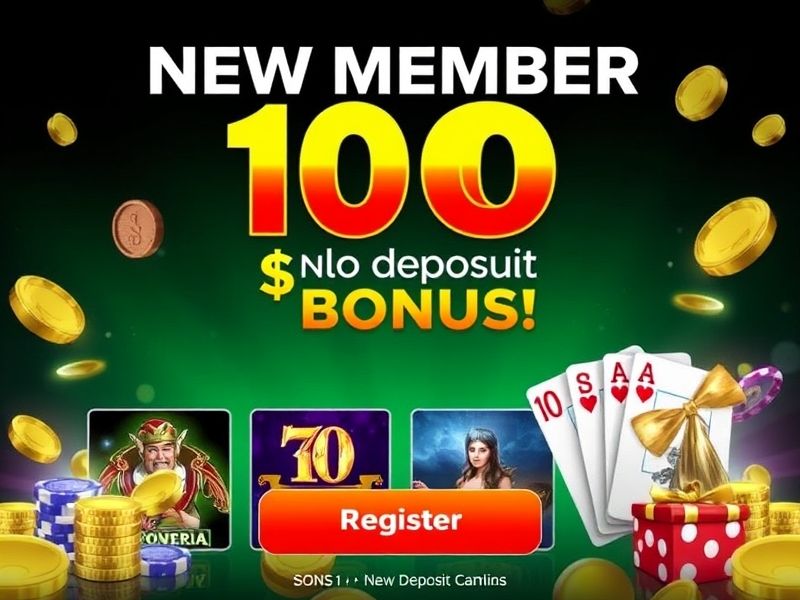 Welcome to newmemberregisterfree100nodepositbonus.com! New players receive an exclusive 100 no deposit bonus instantly upon registration. Discover top casino games, promotions, and how to start playing with real money.