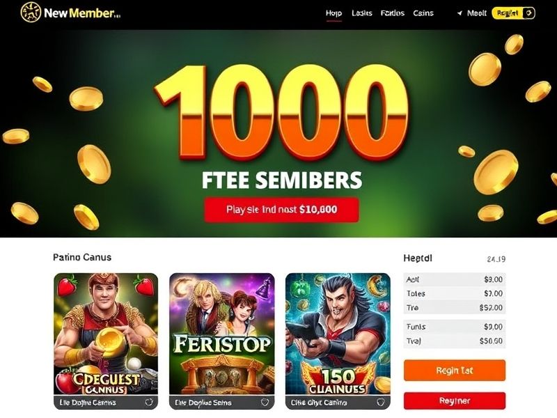 Welcome to newmemberregisterfree100nodepositbonus.com! New players receive an exclusive 100 no deposit bonus instantly upon registration. Discover top casino games, promotions, and how to start playing with real money.