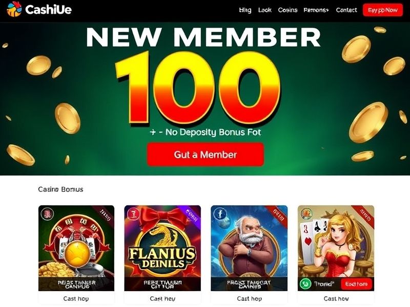 Welcome to newmemberregisterfree100nodepositbonus.com! New players receive an exclusive 100 no deposit bonus instantly upon registration. Discover top casino games, promotions, and how to start playing with real money.